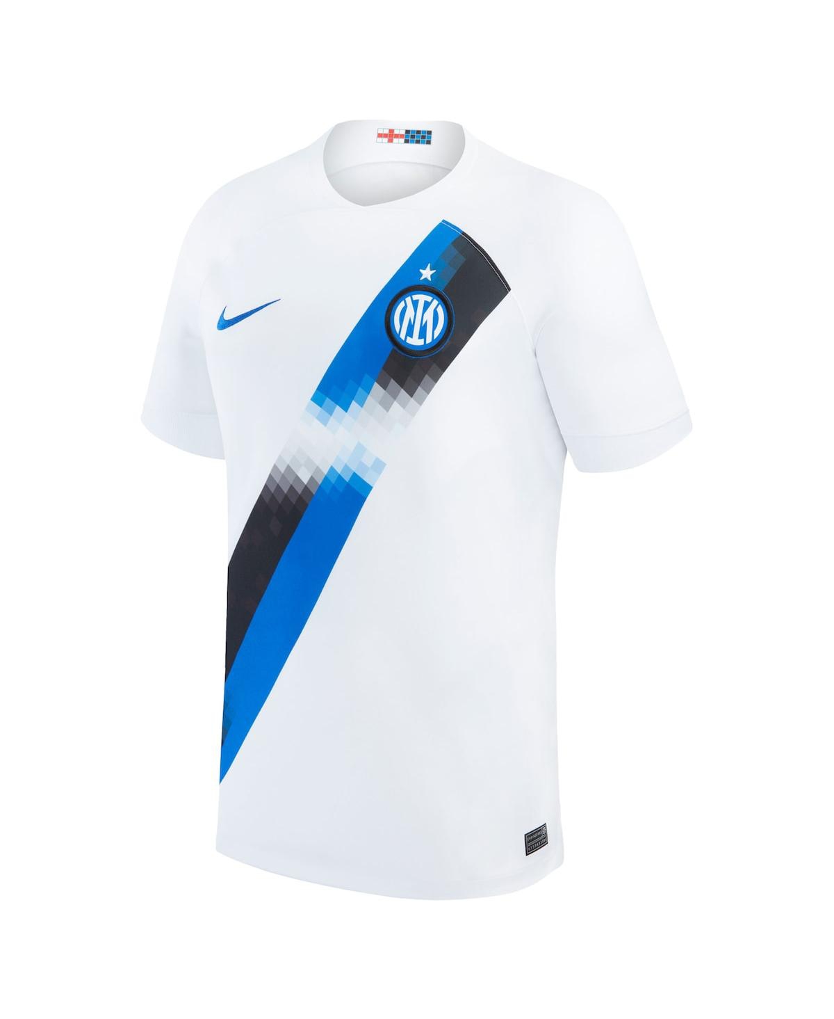 Men's NikeInter Milan 2023/24 Away Stadium Replica Jersey - White