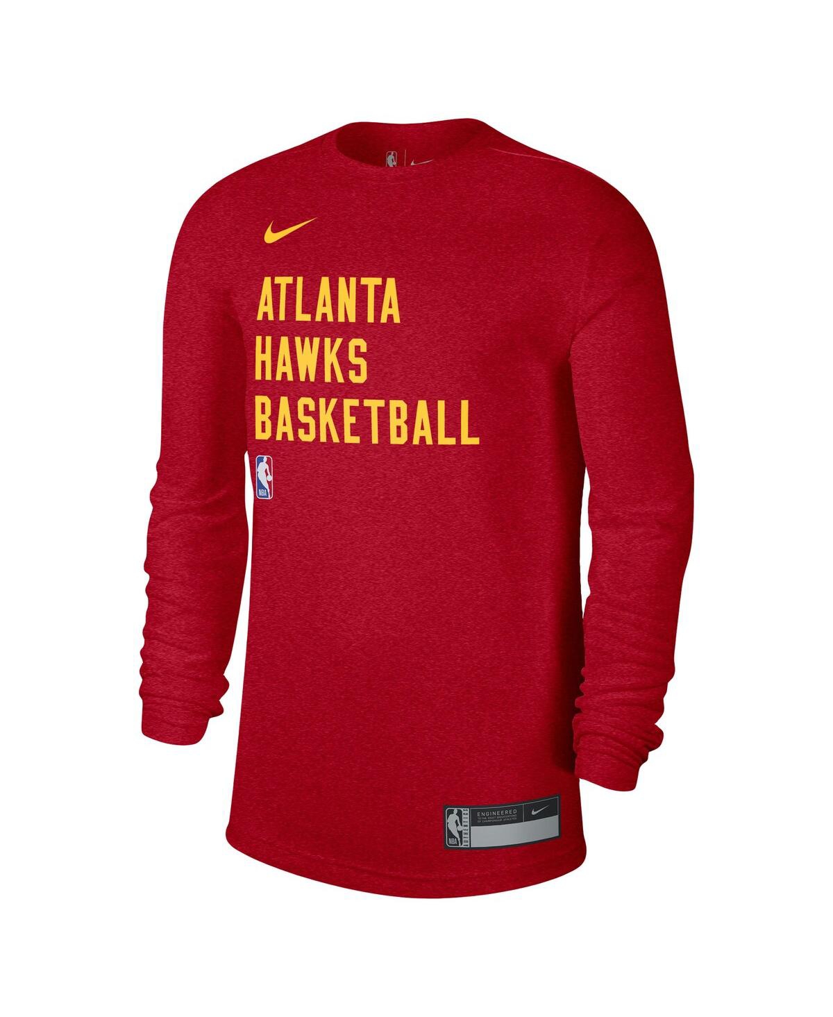 Nike Men's And Women's  Red Atlanta Hawks 2023/24 Legend On-court Practice Long Sleeve T-shirt In Red