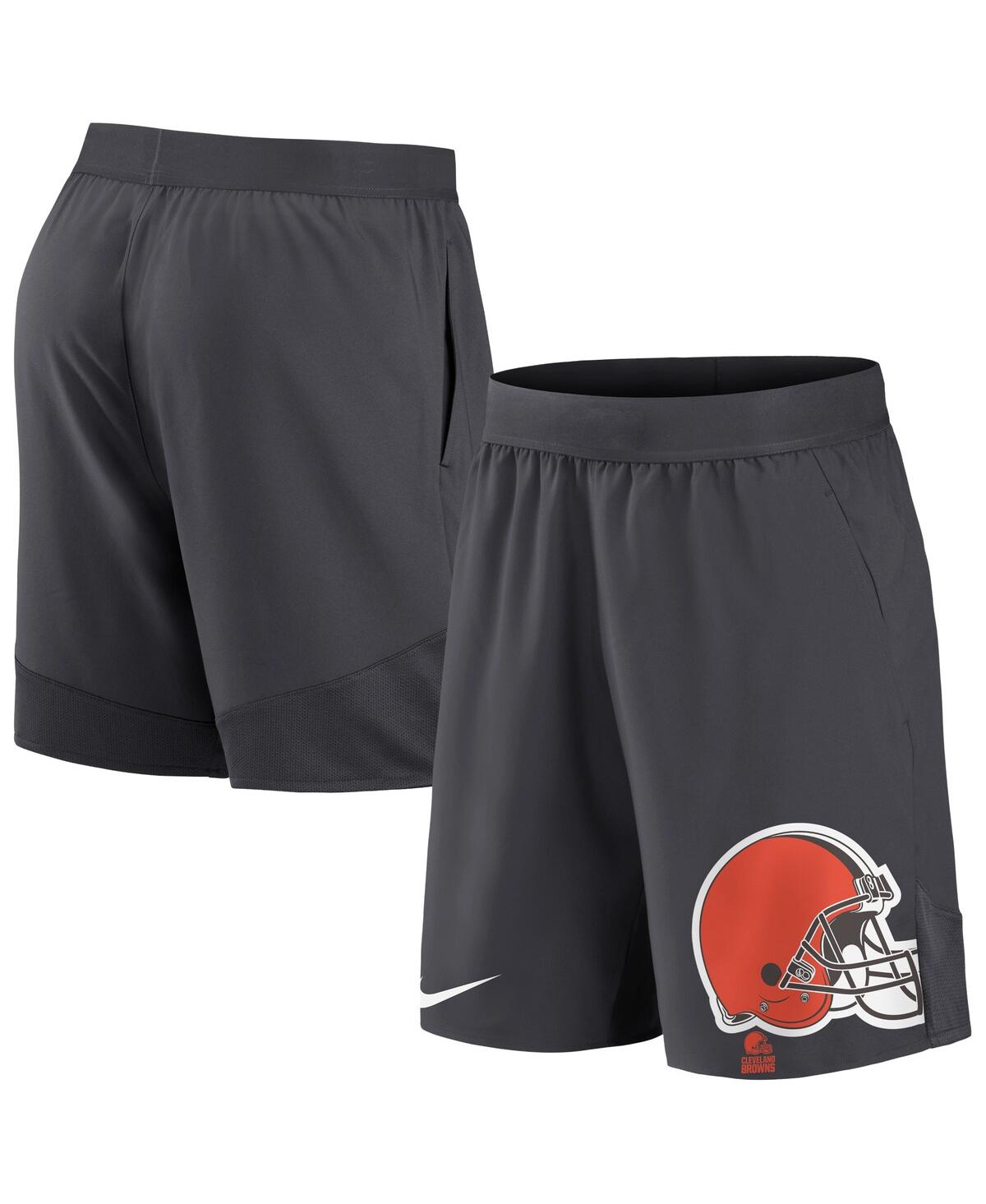 Nike Men's  Anthracite Cleveland Browns Stretch Performance Shorts In Anthracite