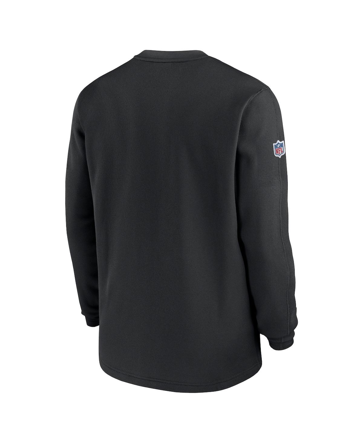 Men's NikeCarolina Panthers 2023 Sideline Long Sleeve Performance T-shirt - Black