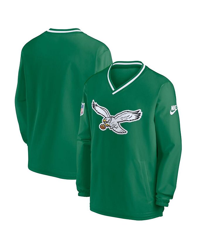 Men's Nike Green Philadelphia Eagles Sideline Alternate Club Pullover Hoodie