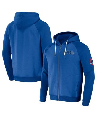 Men's Darius Rucker Collection by Royal Chicago Cubs Raglan Full-Zip Hoodie