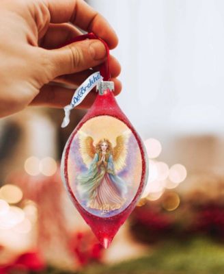 Angel Drop Christmas Mercury Glass Ornaments G. DeBrekht