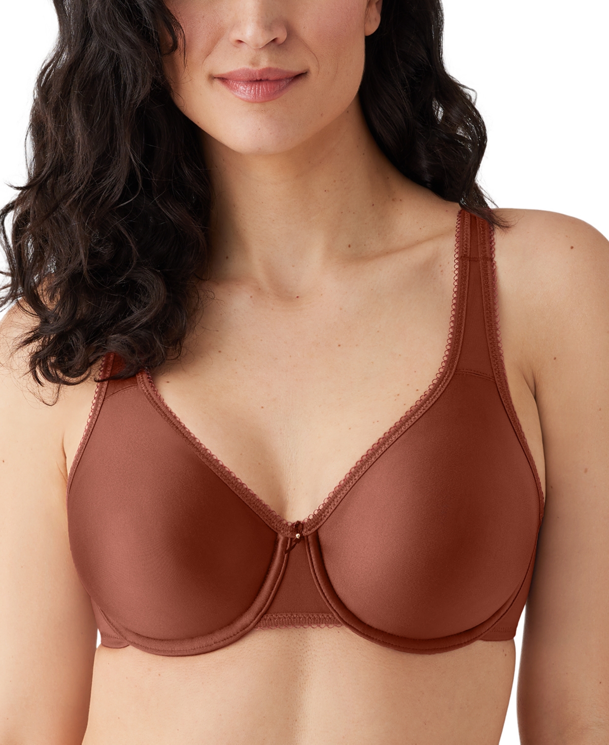 WACOAL BASIC BEAUTY FULL-FIGURE UNDERWIRE BRA 855192, UP TO H CUP