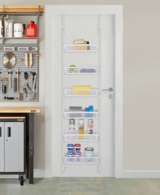 6-Tier Over the Door Pantry Organizer with 6 Full Baskets