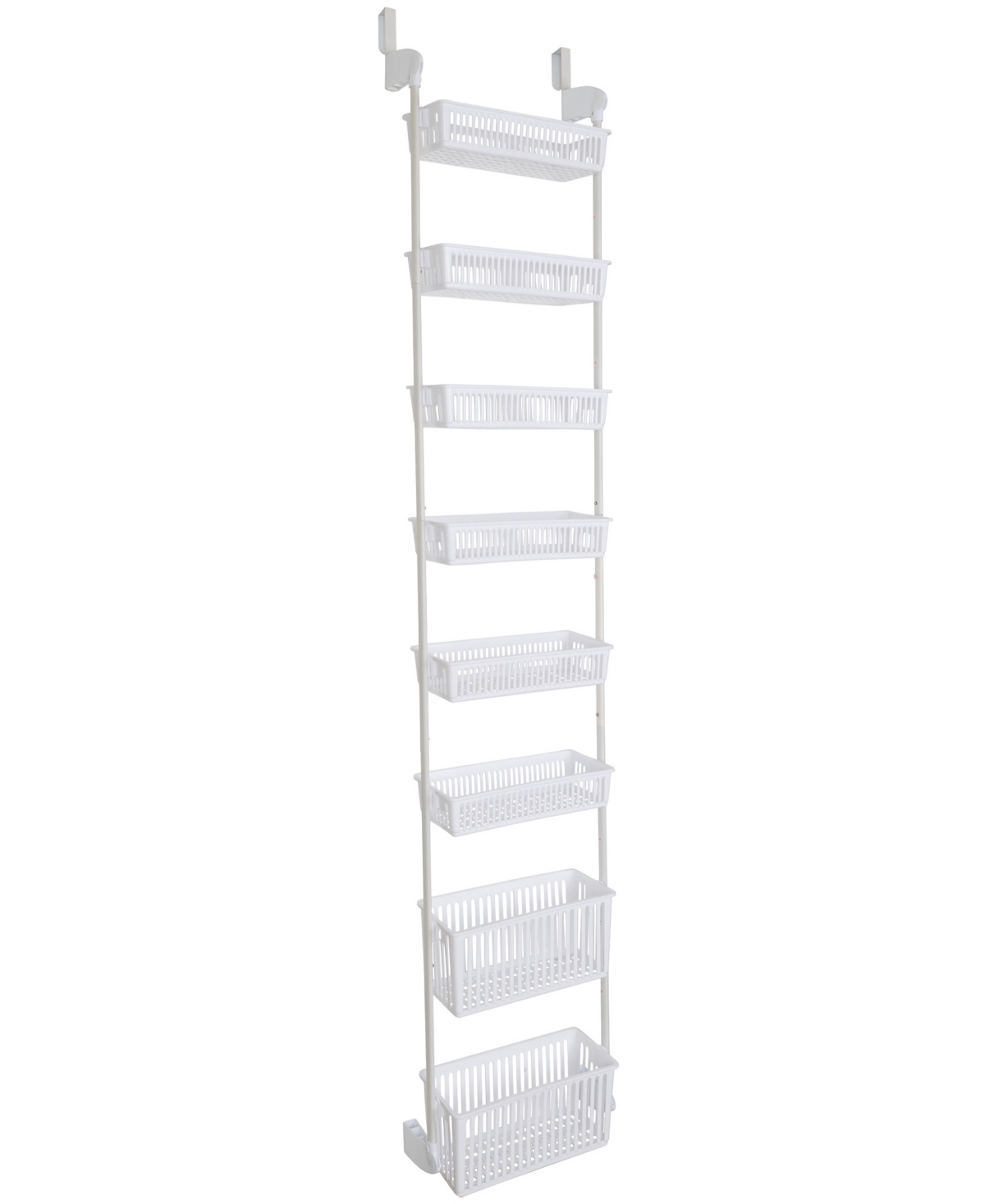 Smart Design 8-tier Over-the-door Hanging Pantry Organizer In White