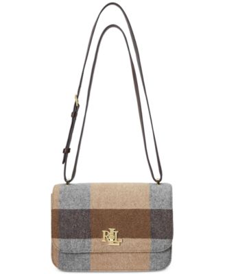 Lauren Ralph Lauren - Plaid Wool Twill Sophee Bag