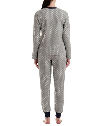 Tommy Hilfiger Women s 2 Pc. Packaged Printed Thermal Pajamas Set