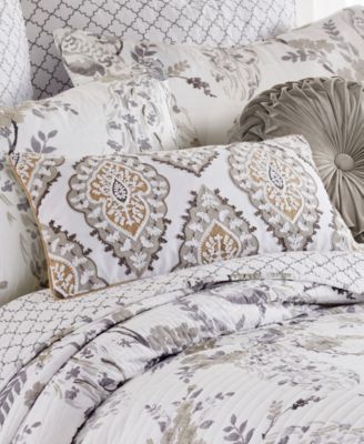 Pisa Embroidered Decorative Pillow, 12" x 24"