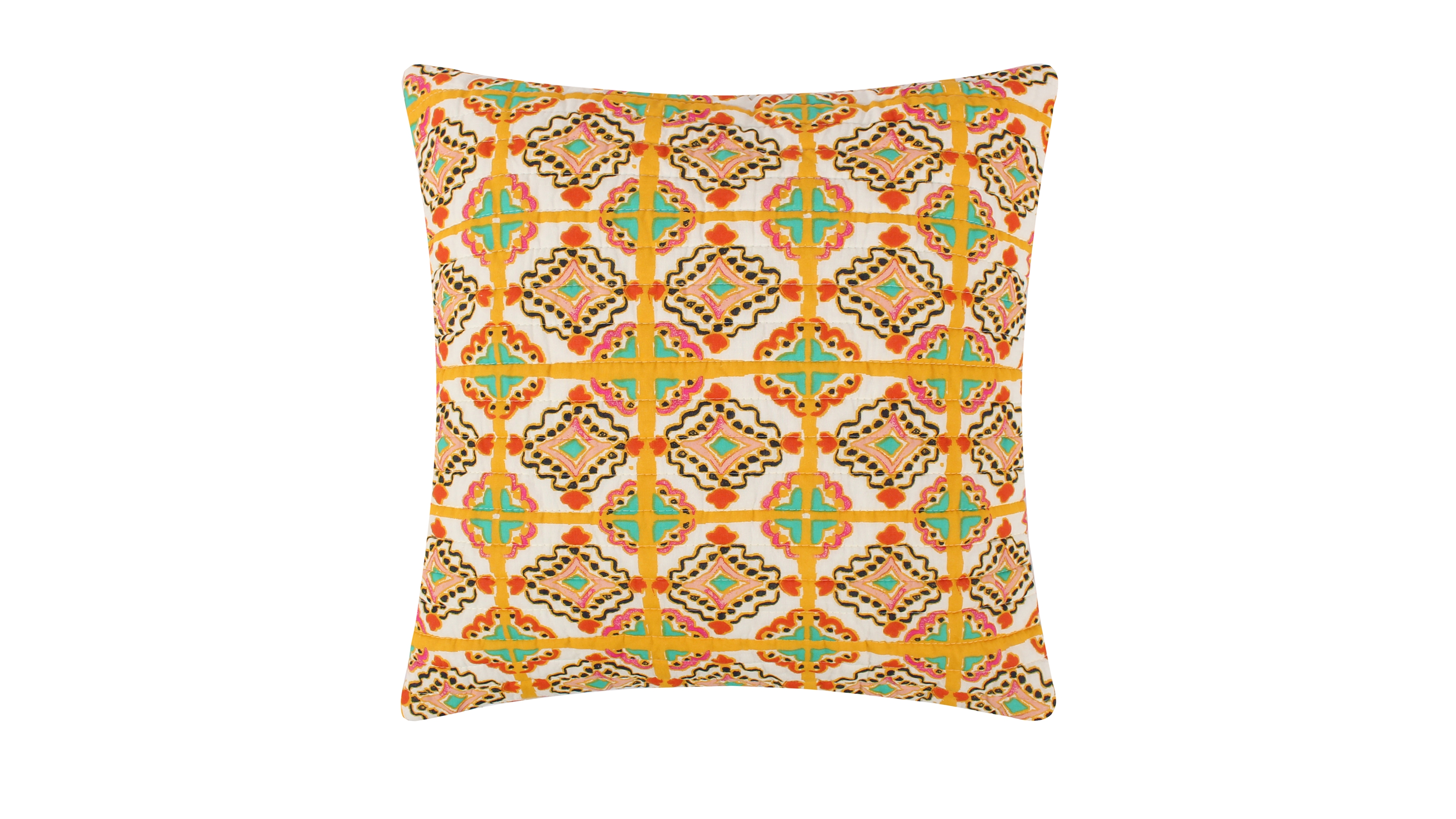 Levtex Bertelli Tile Quilted Decorative Pillow, 18" x 18"