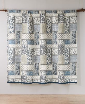 Aliza Folk Art Reversible 3-Pc. Quilt Set, King/California King