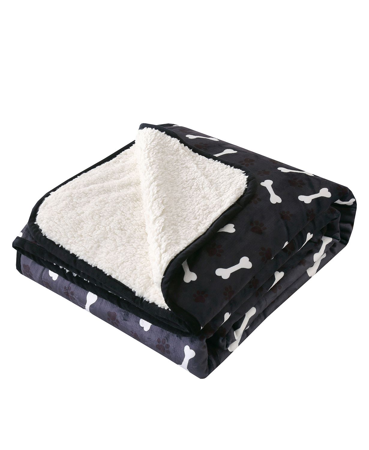 Advanced Water Resistant Pets Print Comfort Throw, 50" x 80"