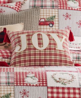 Home for Christmas Tassel Decorative Pillow, 14" x 18"