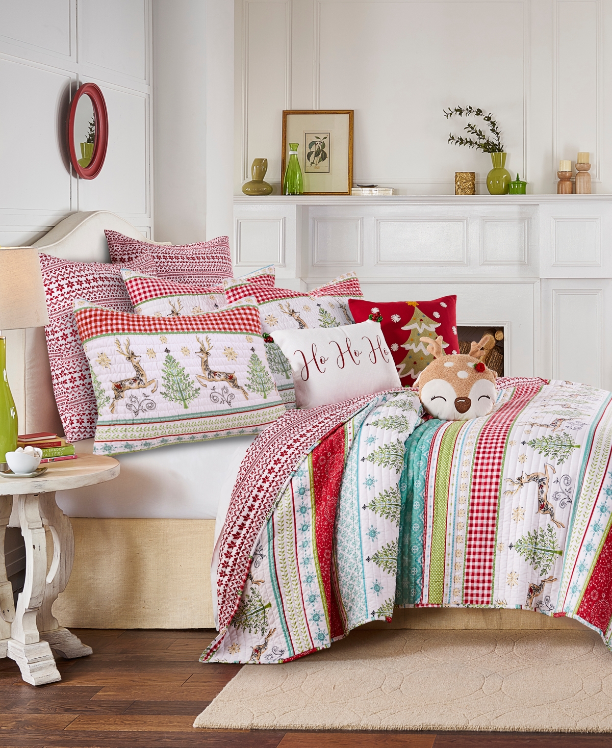Levtex Comet & Cupid Tree Embroidered Pillow, x