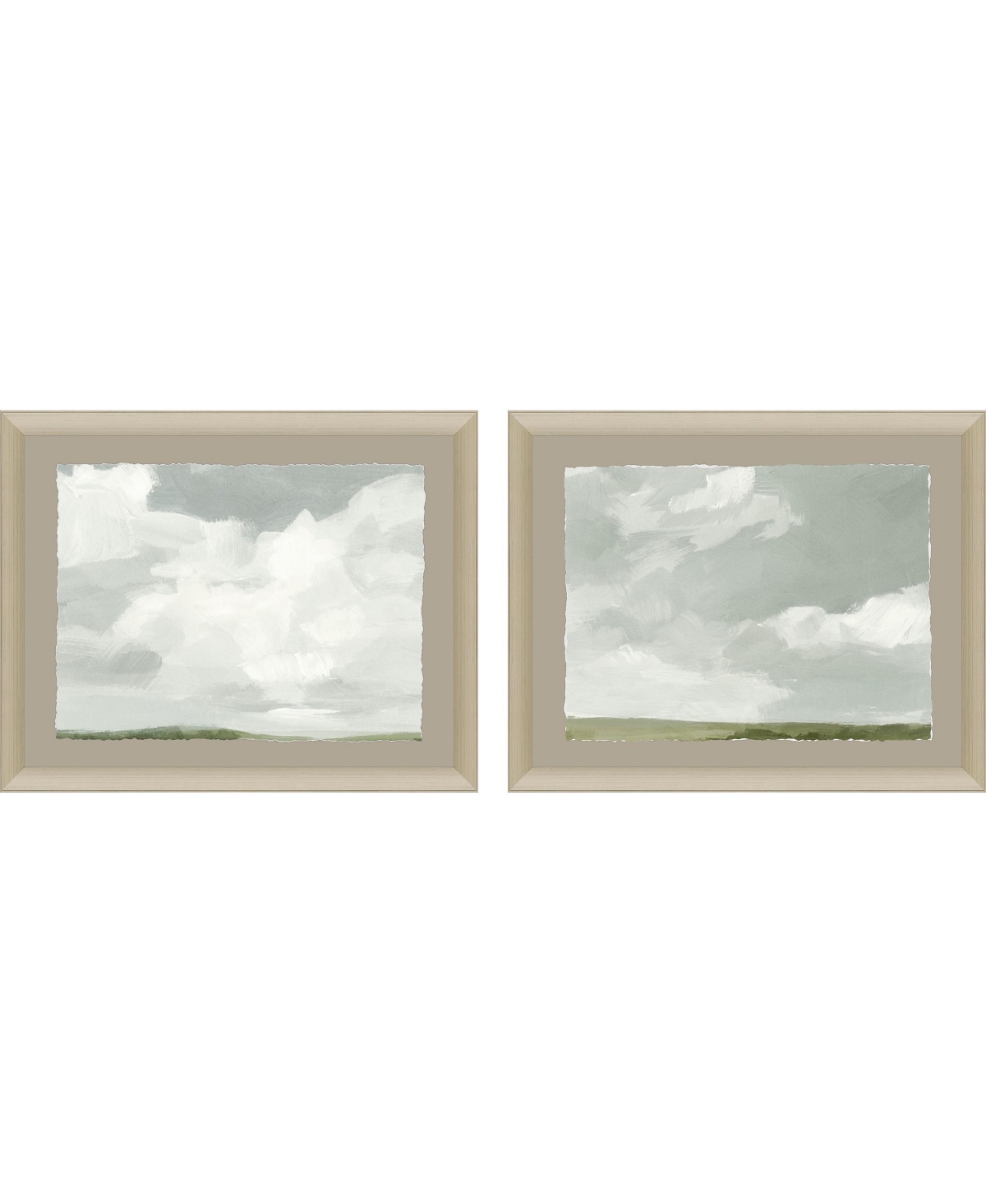 Paragon Picture Gallery Gray Stone Sky I Framed Art, Set Of 2