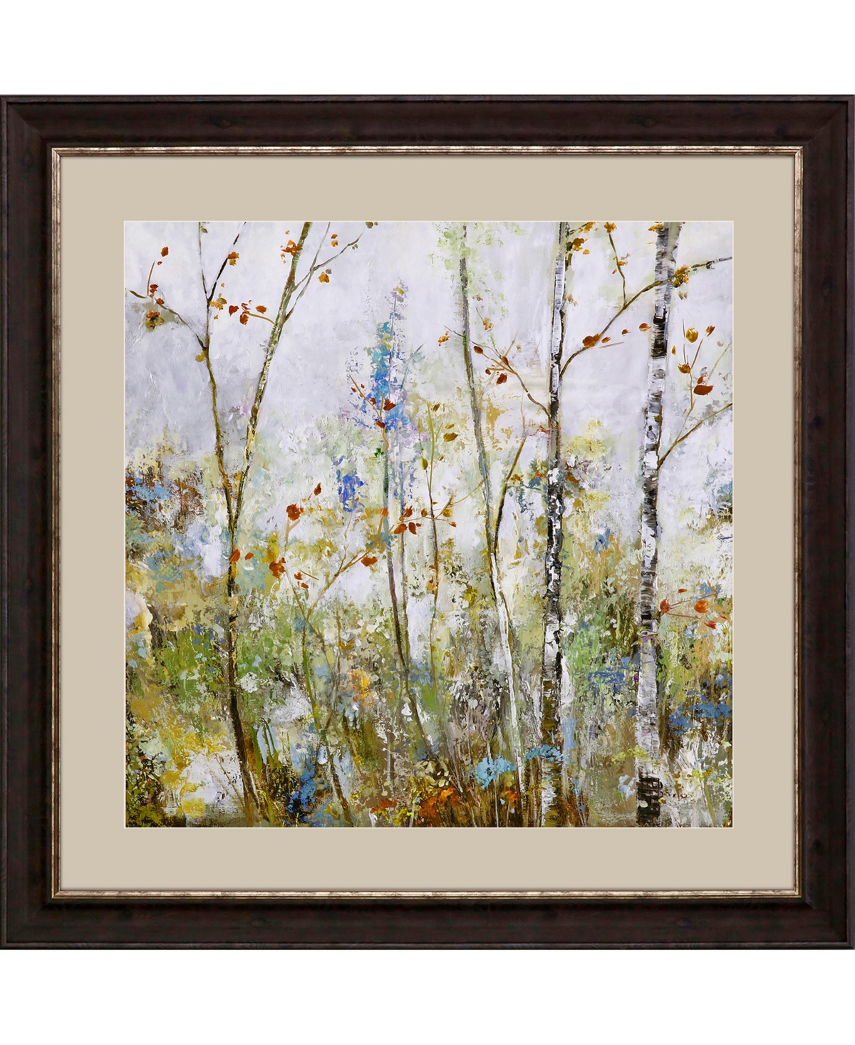 Paragon Picture Gallery Birch Forest I Framed Art In Green