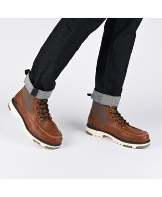 Men's Timber Tru Comfort Foam Moc Toe Lace-up Ankle Boots