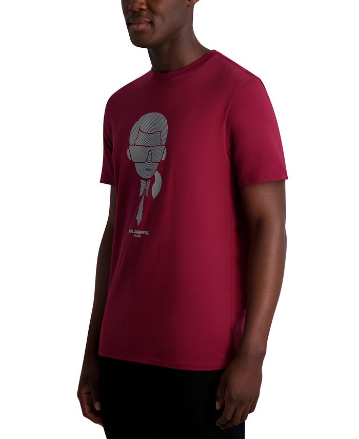 KARL LAGERFELD PARIS Men's Metallic Karl Graphic TShirt Macy's