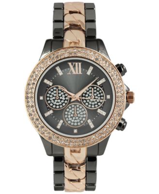 I.N.C. International Concepts - Women's Two-Tone Bracelet Watch 40mm
