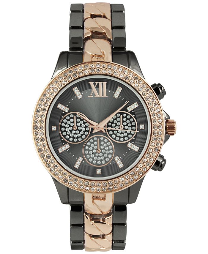 Women s Two Tone Bracelet Watch 40mm Created for Macy s