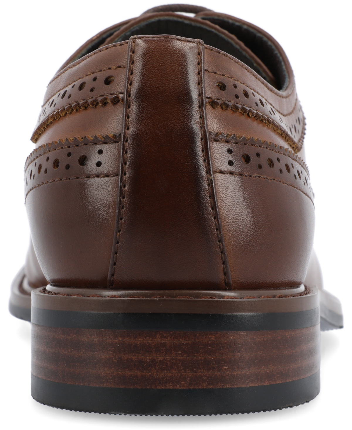 Vance Co. Men's Gordy Tru Comfort Foam Wingtip Lace-Up Dress Shoes