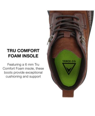 Men's Virgil Tru Comfort Foam Wingtip Lace-Up Ankle Boots