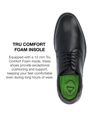 Men's Rutger Tru Comfort Foam Plain Toe Hybrid Dress Shoes