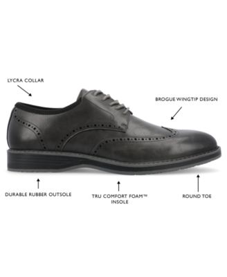 Men's Ozzy Wingtip Tru Comfort Foam Hybrid Dress Shoes