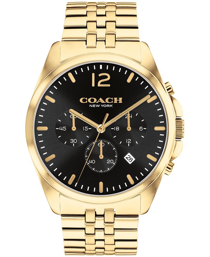 Coach mens cheap watches macy's