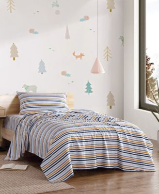 Eddie Bauer Kids Microfiber 3-Piece Sheet Set, Twin XL