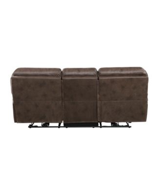 White Label Fleming 90" Power Double Reclining Sofa