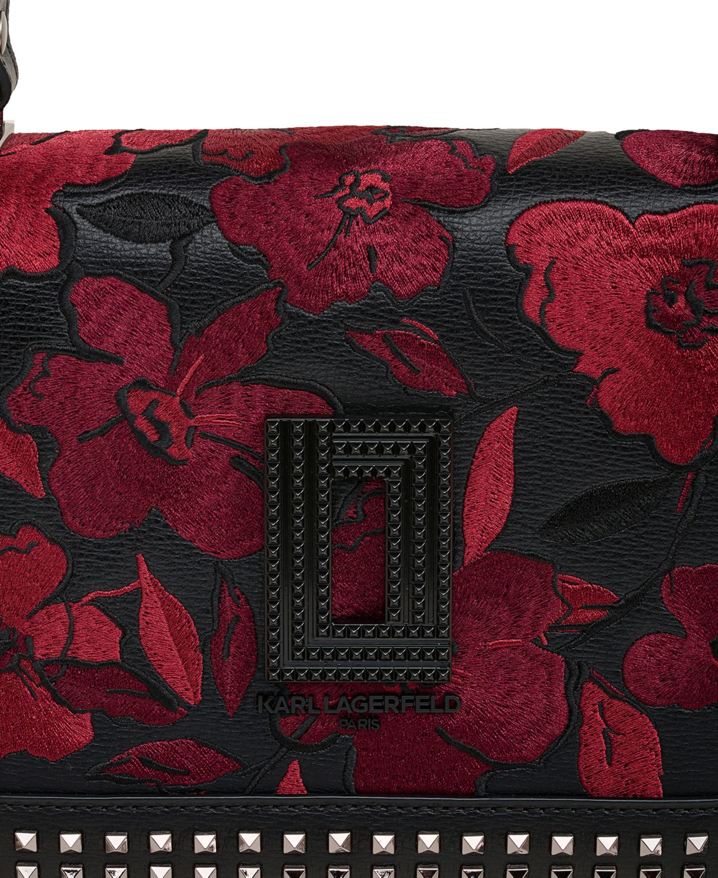 Женская сумка KARL LAGERFELD PARIS Simone Flap Crossbody, цвет: Красный — фото 2