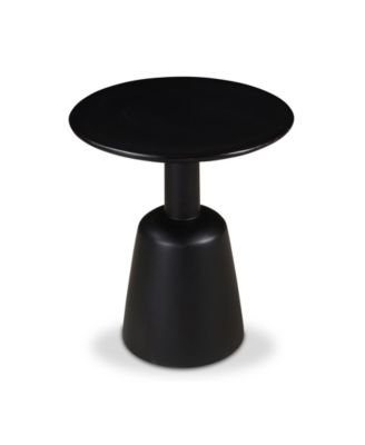 Nels 18" Wood Round End Table