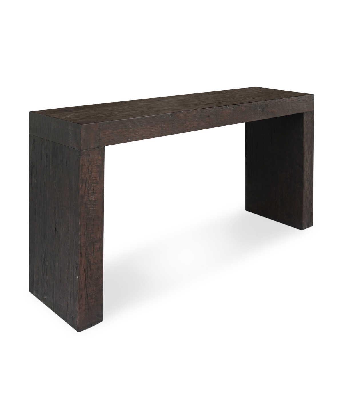 Evander 55" Oak Rectangle Console Table