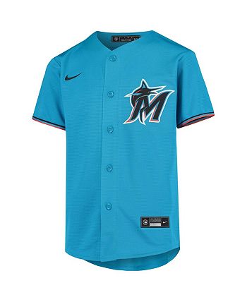 Nike Big Boys and Girls Miami Marlins Official Blank Jersey - Macy's