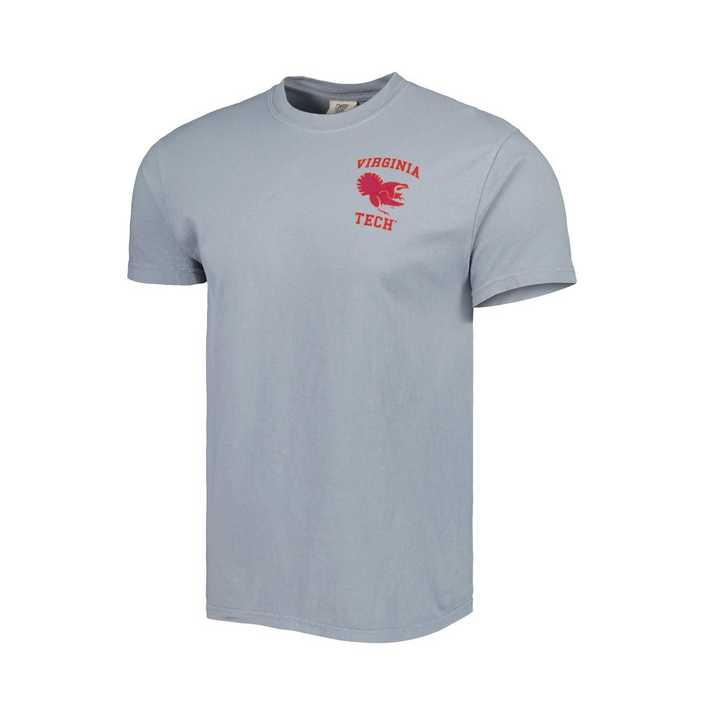 Мужская футболка Image One Graphite Virginia Tech Hokies Vault State Comfort — фото 3