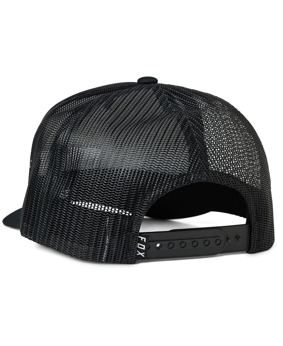 Shop Fox Men's  Black Unity Snapback Hat