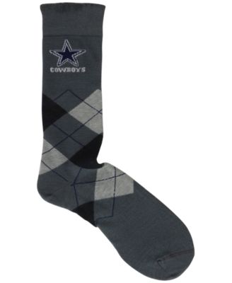 For Bare Feet - Dallas Cowboys Argyle Dress Socks