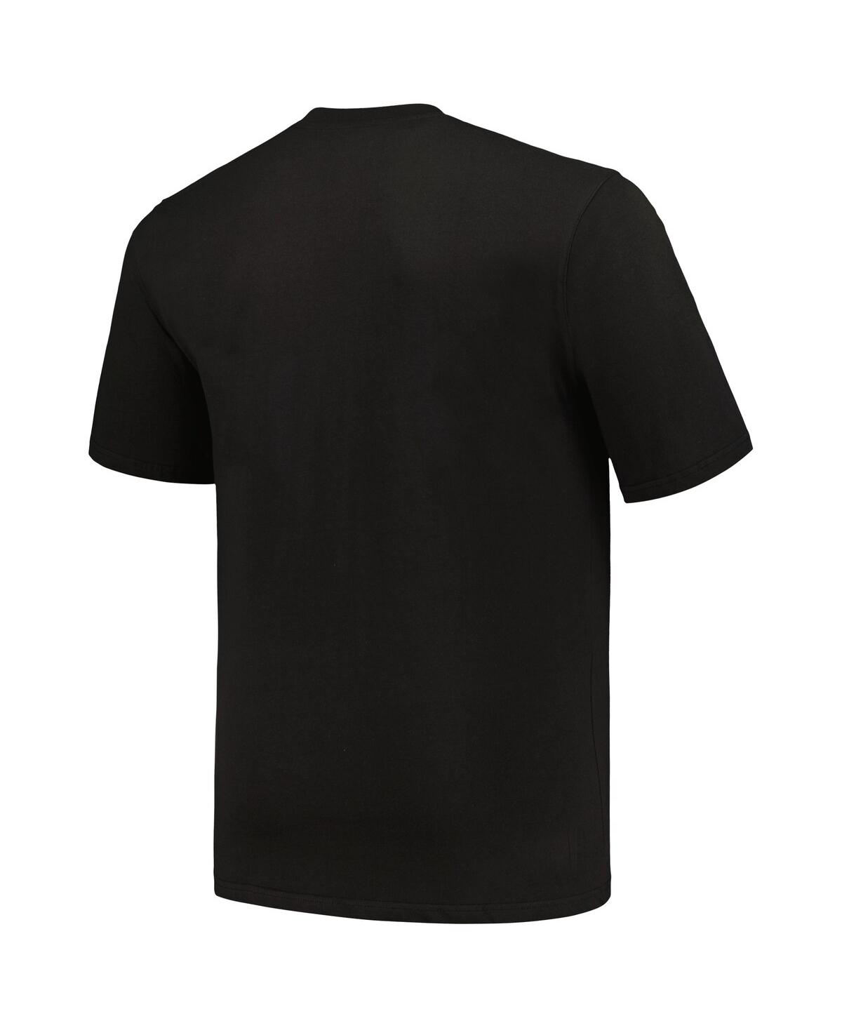 Detroit Tigers Profile Big & Tall T-Shirt Combo Pack - Black/Heather Gray