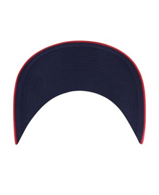 Men's Red Washington Nationals Backhaul Foam Trucker Snapback Hat