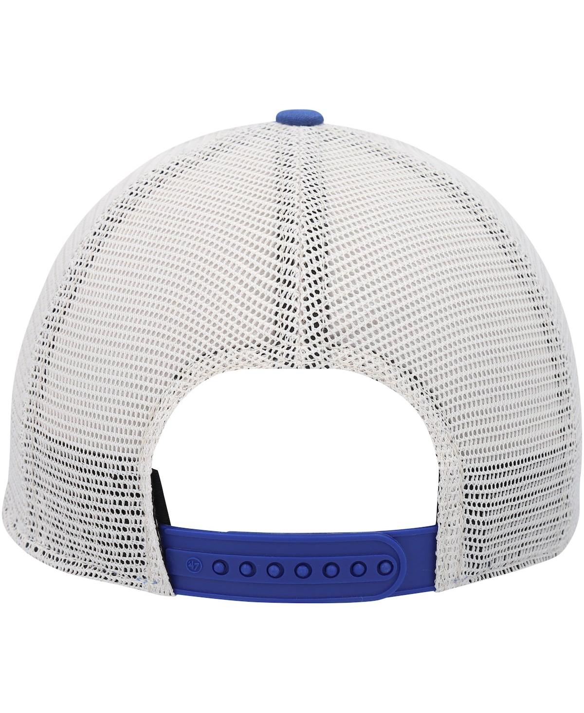 Men's '47 Brand Natural Denver Broncos Legacy Five Point Trucker Clean Up Adjustable Hat - Natural