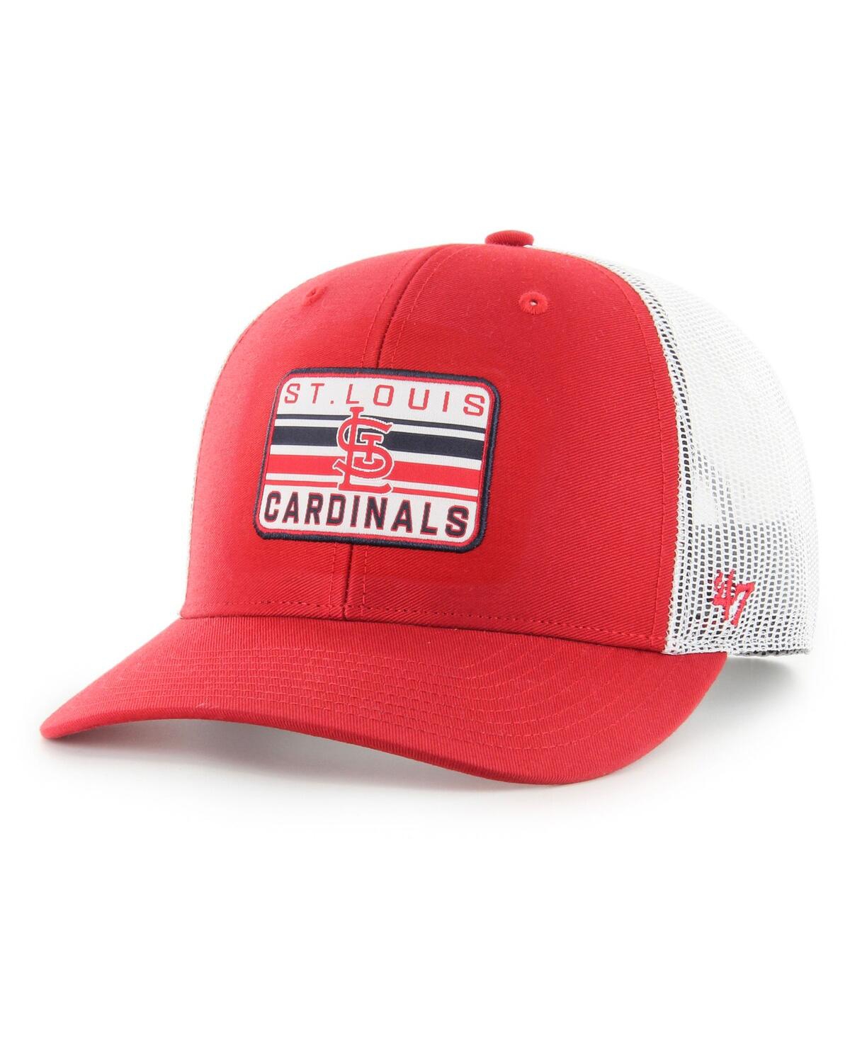 47 Brand Men's ' Red St. Louis Cardinals Drifter Trucker Adjustable Hat