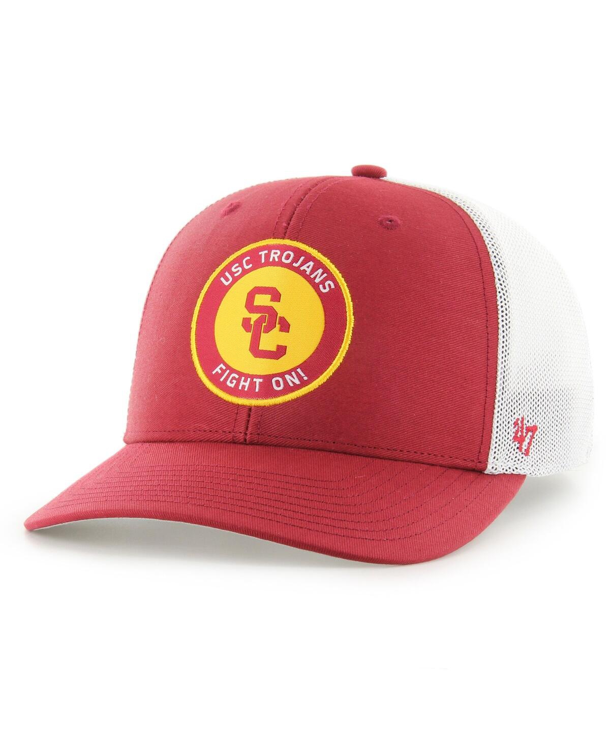 47 Brand Men's ' Cardinal Usc Trojans Unveil Trophy Flex Hat