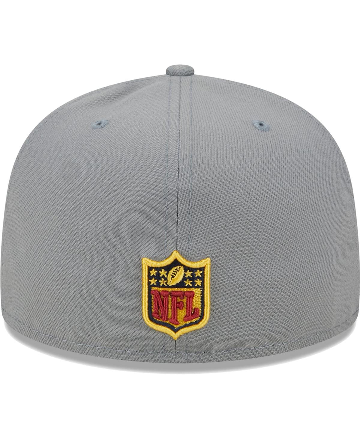 New Era Men's  Gray New York Giants Color Pack 59fifty Fitted Hat In Gray