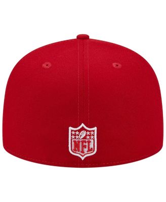 Men's Scarlet Pittsburgh Steelers Super Bowl XLIII Main Patch 59FIFTY Fitted Hat