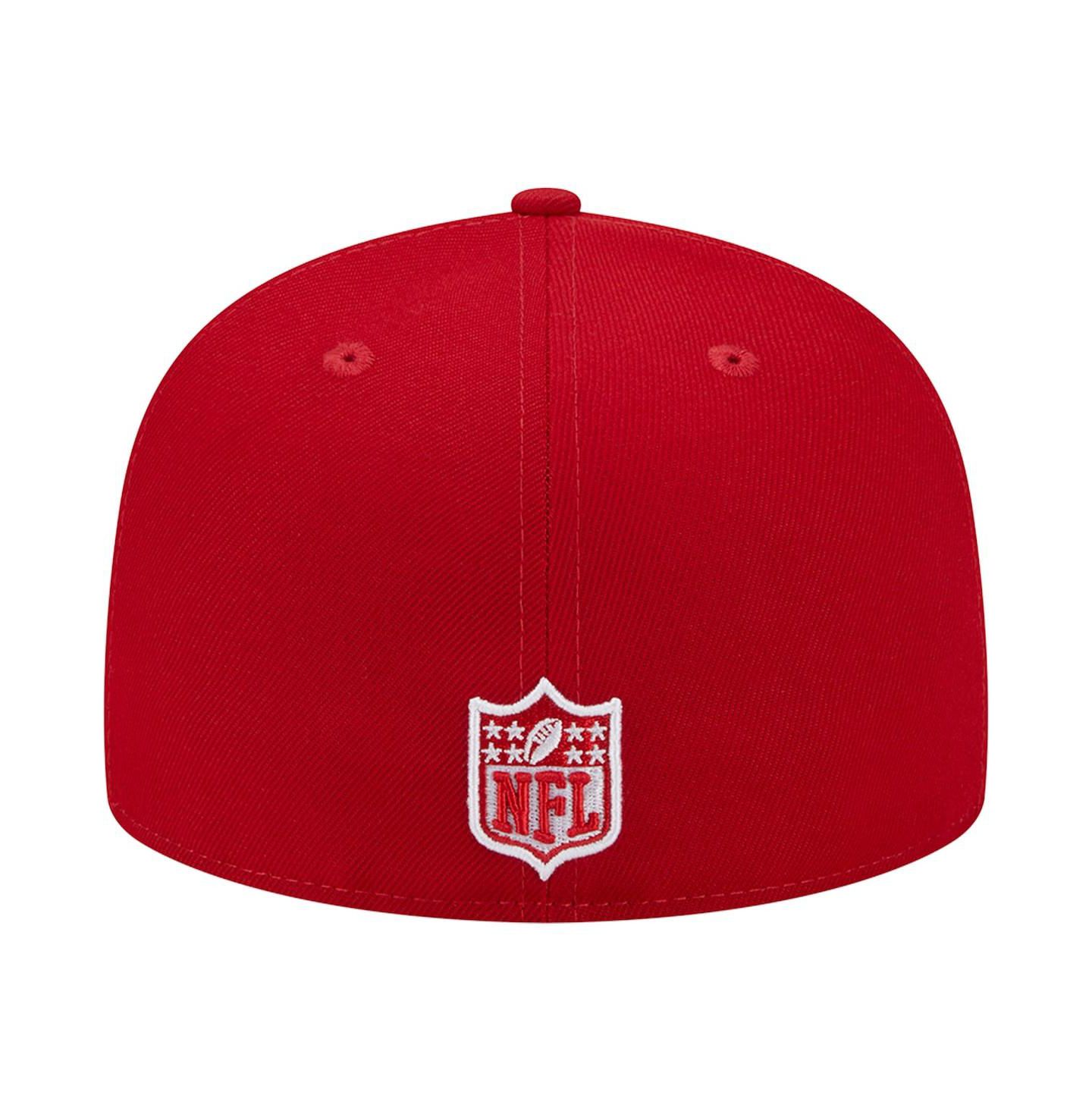 Мужская кепка New Era Scarlet Pittsburgh Steelers Super Bowl XLIII Main Patch 59FIFTY Fitted Hat — фото 5