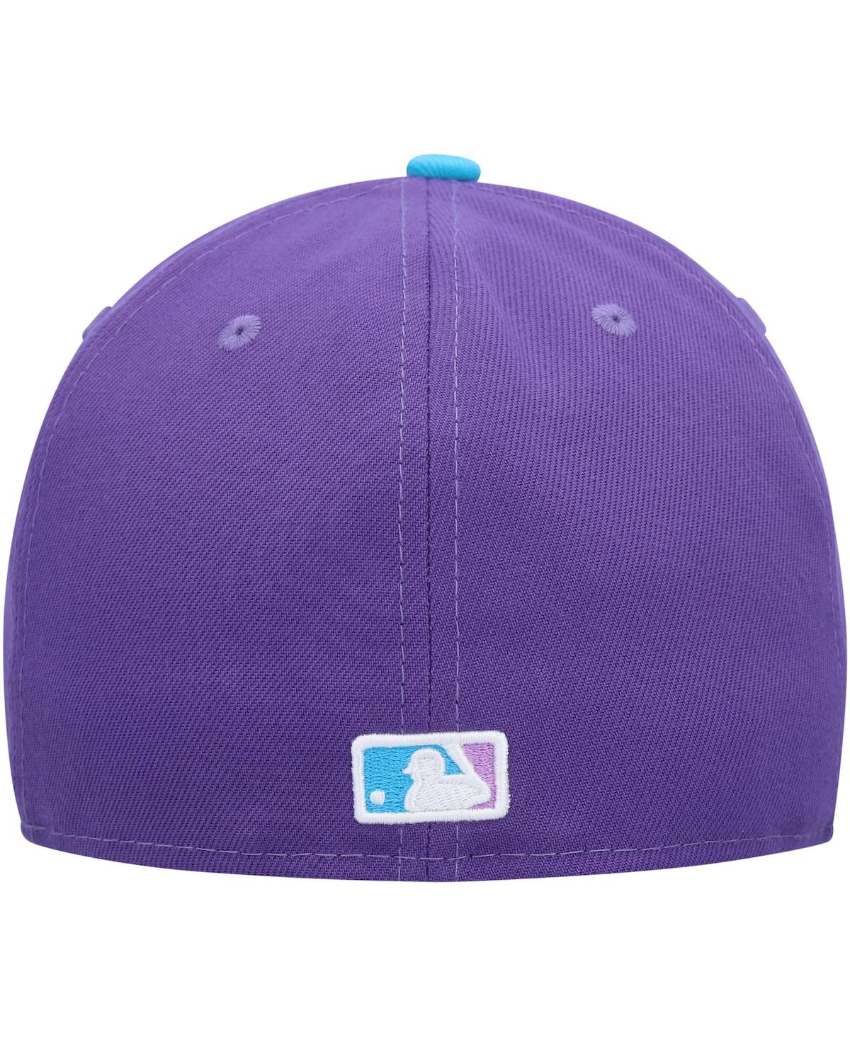 Men's New EraArizona Diamondbacks Vice 59FIFTY Fitted Hat - Purple