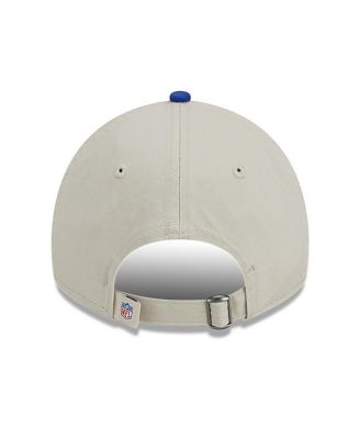 Men's Cream, Royal Buffalo Bills 2023 Sideline Historic 9TWENTY Adjustable Hat