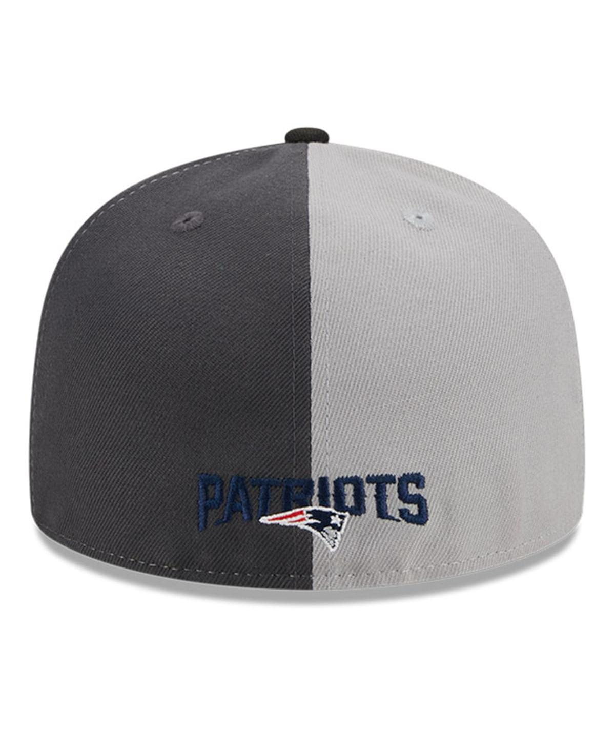 New Era Men's  Black, Gray New England Patriots 2023 Sideline 9fifty Snapback Hat In Gray,black