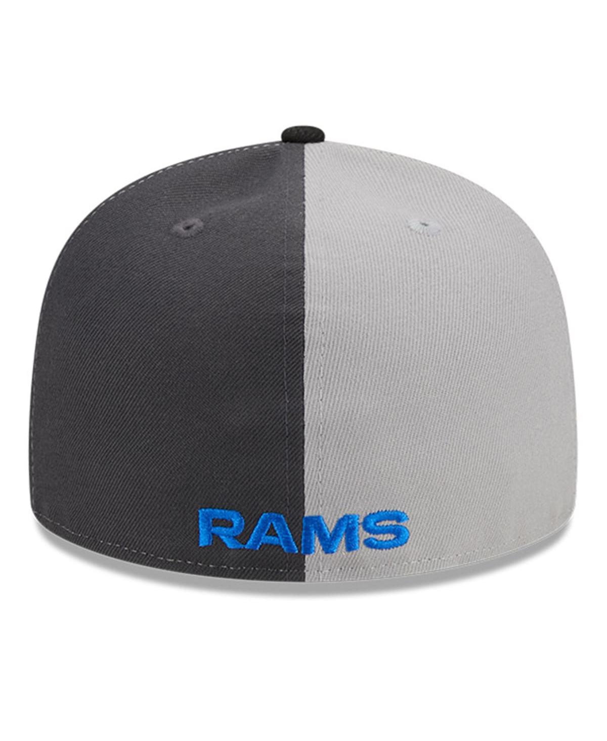 Men's New Era Black Los Angeles Rams 2023 Sideline 59FIFTY Fitted Hat - Black